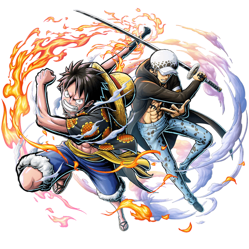 Luffy & Law Pirate Alliance Monkey D. Luffy