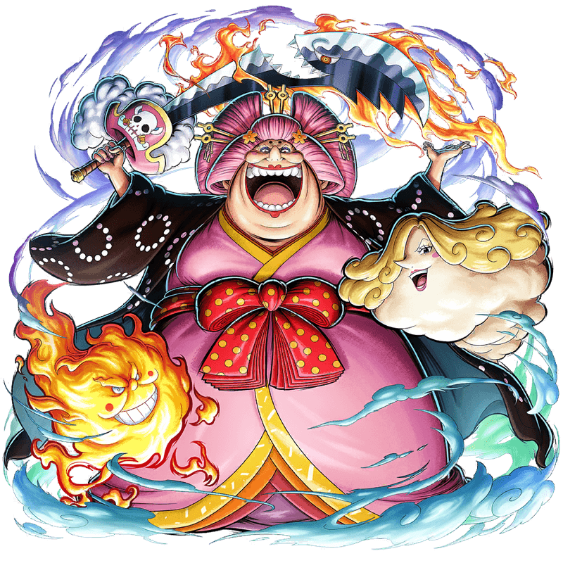 Battle of Monsters on Onigashima Olin the Oiran