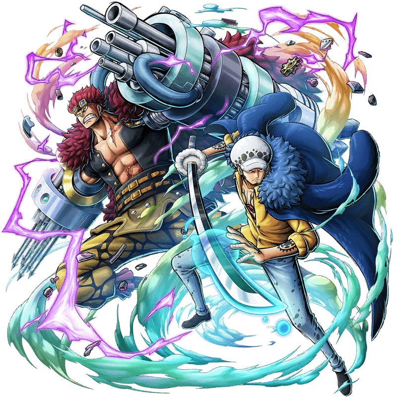 Battle of Monsters on Onigashima Kid & Law